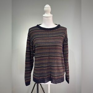 CLEAROUT! Covington Arrow Knit Sweater Size M EUC